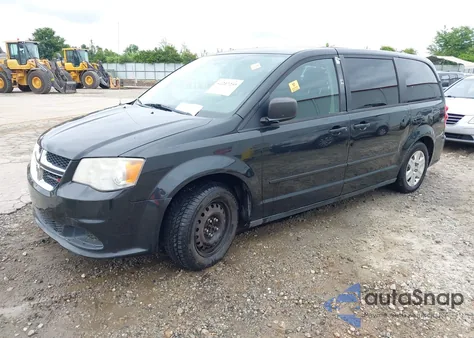 2012 Dodge Grand Caravan Se/Avp z USA, uszkodzony, nr VIN 2C4RDGBG5CR131093